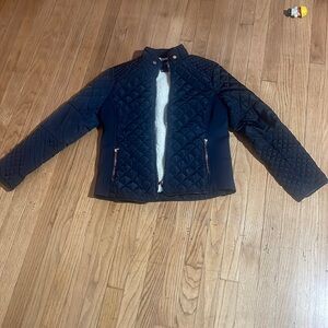 CiSono Los Angeles Outerwear Women Large Full Zip Up Quilted Jacket